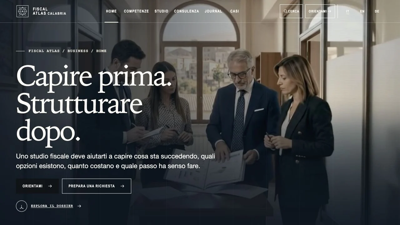 Il progetto dimostrativo Fiscal Atlas Calabria