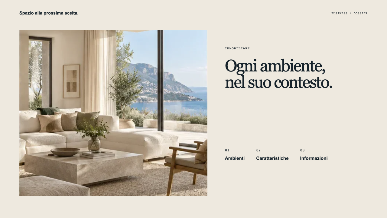 Composizione illustrativa Business: Immobiliare
